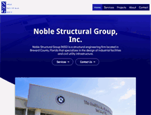 Tablet Screenshot of nsg-eng.com